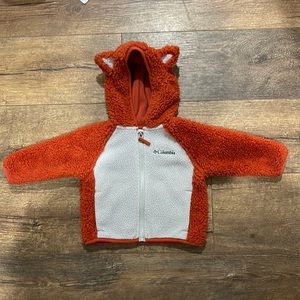 Columbia zip Sherpa 6-12 months